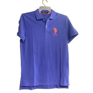 U.S.POLO ASSN. Men’s Purple Polo Shirt Size Medium New With Tags